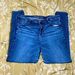 American Eagle Hi Rise Jegging 18 Long